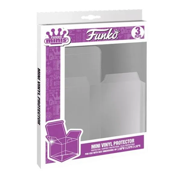 Pop protector: 3pk foldable mini-vinyl protector