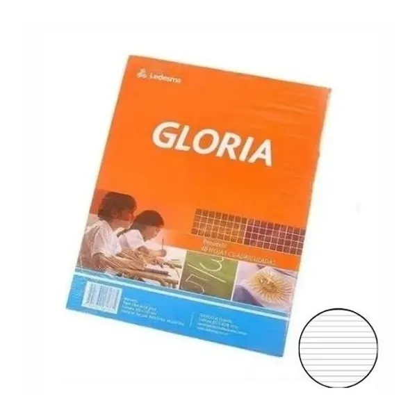Repuesto carta rayado 400h Gloria
