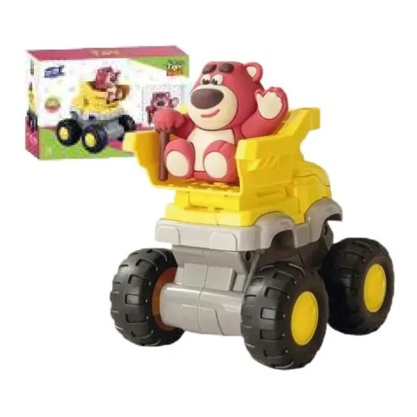Monster truck lotso 2 en 1 11 pcs