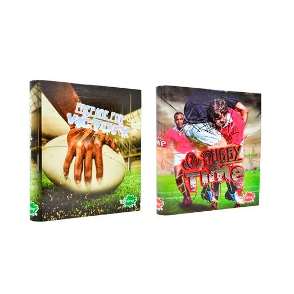 Carpeta a4 2x40 rugby x1 surtido inkdrop