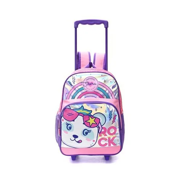 Mochila 16" con carro pets pantastic Skora