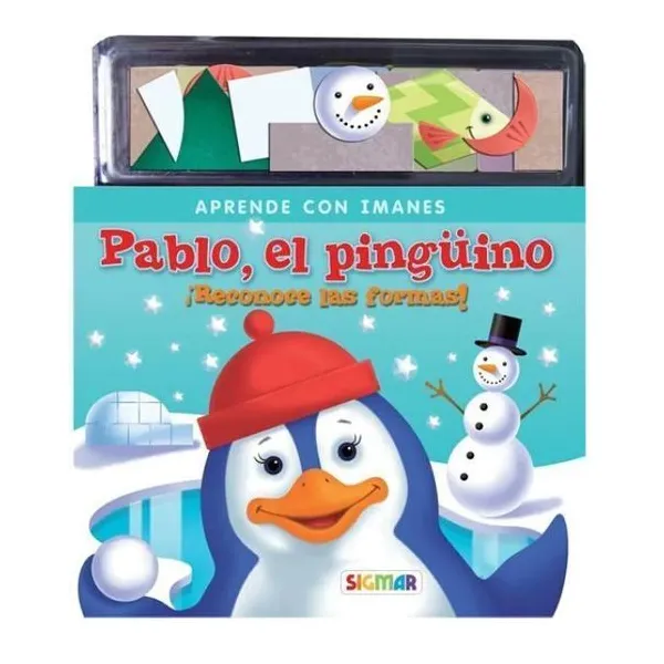 Pablo, el pingüino ¡reconoce las formas!