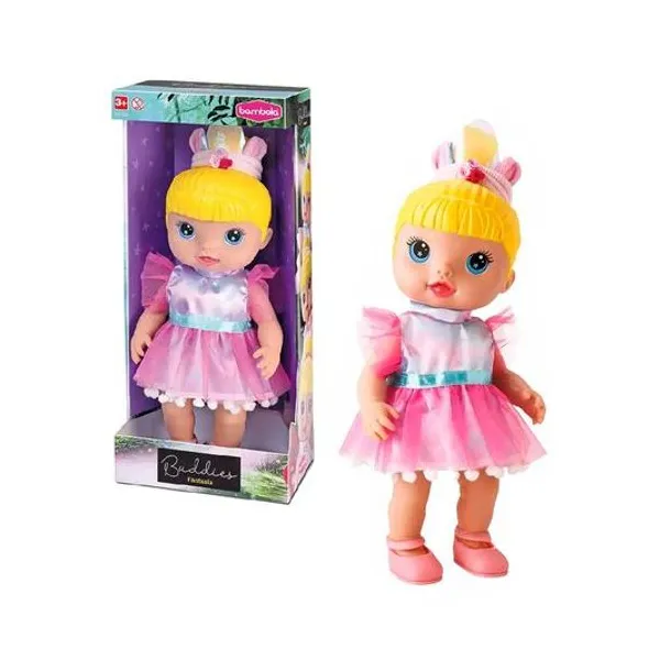 Muñeca buddies unicornio 34 cm en caja 16x37 cm bambola -