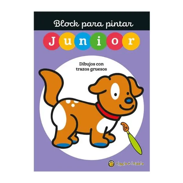 Block para pintar junior -perrito