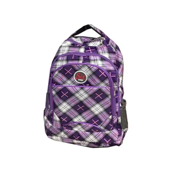 Mochila espalda 17" m.e. six n.° 3718 al 3723 premium impresas