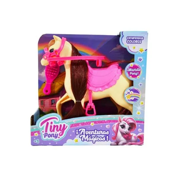 Pony Tiny con cepillo en caja 17x17x5 cm