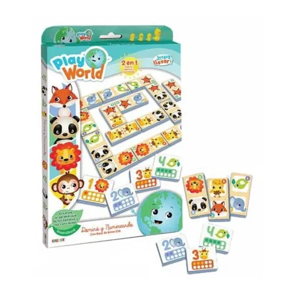 Juego de domino + juego de asociacion