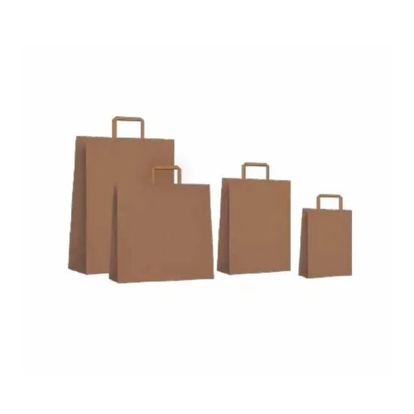Bolsa rubi kraft 22x10x30 cm