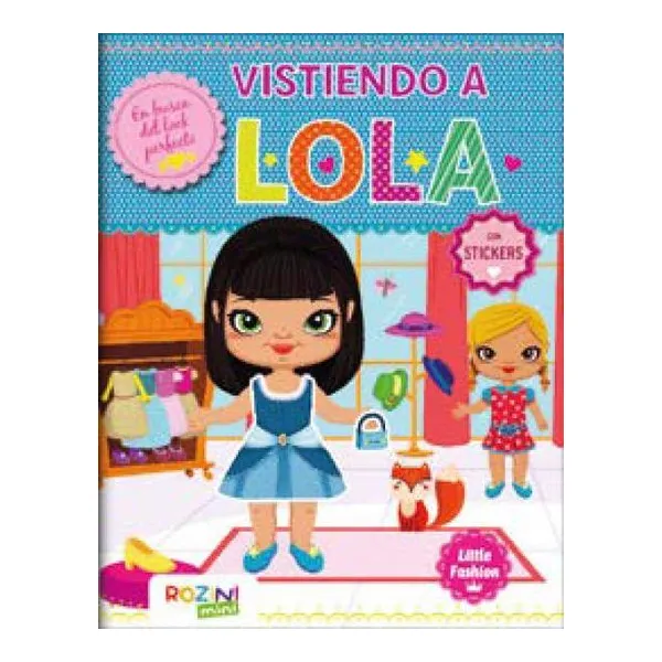 Vistiendo a lola con stickers