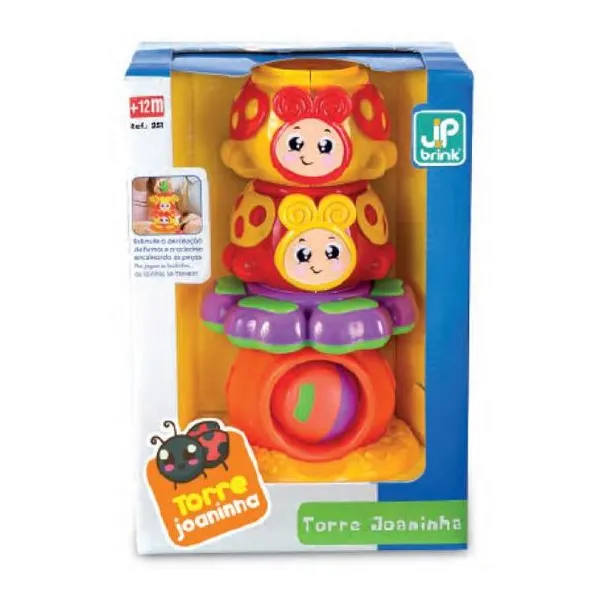 Torre joaninha en caja