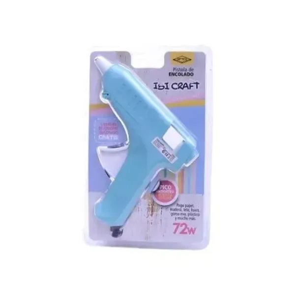 Pistola para silicona ibi craft pastel grande 72 watts