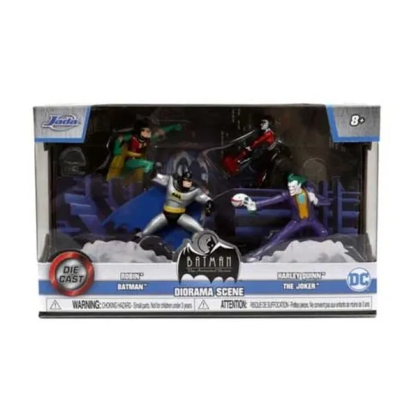 Playset 18 cm diorama - dc batman surtido pack x4