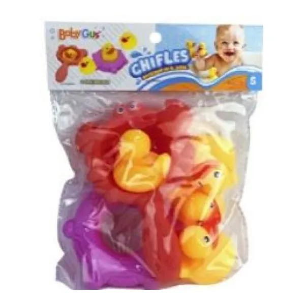 Chifles de patitos en bolsa