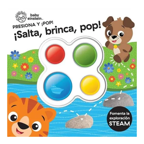 Baby einstein presiona y pop salta brinca