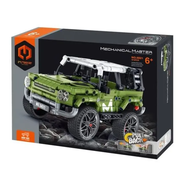 Camioneta para armar de 474 pz .a friccion