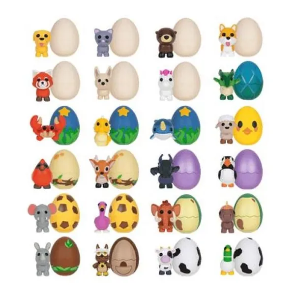 Adopt me - friends pack pack de figura de 2,75" mas mascota