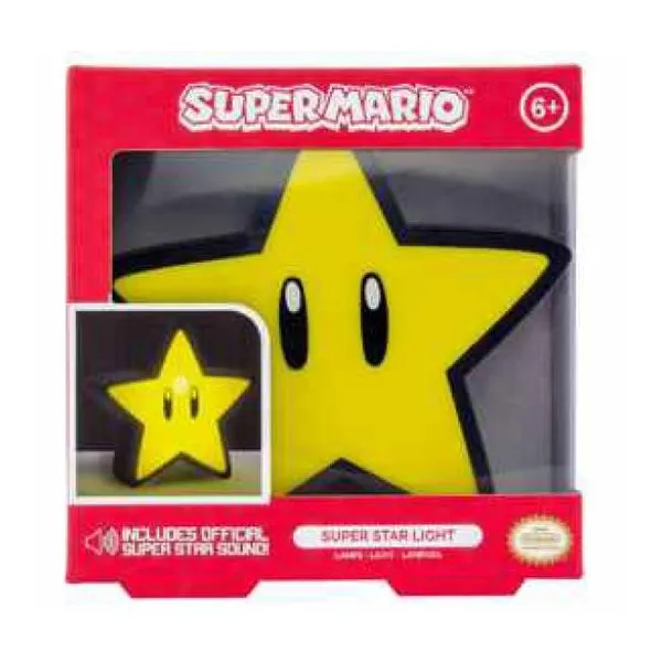Super mario super star light & sounds