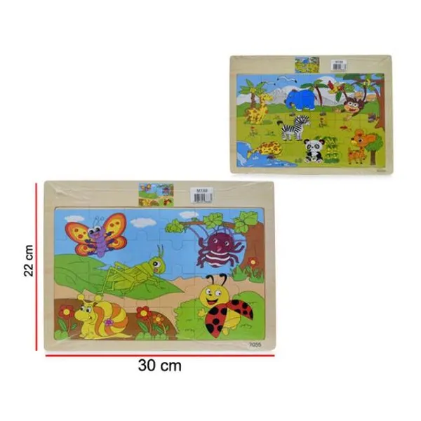 Puzzle 30 x22 cm 4 modelos