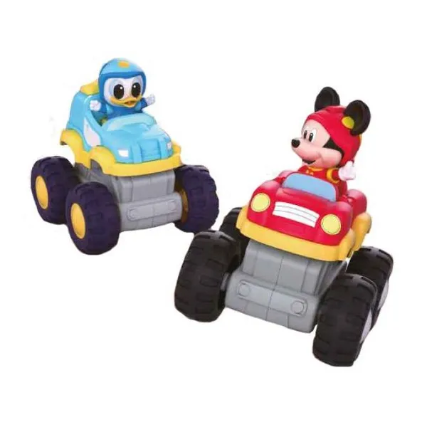 Disney on wheels - playset grande armable 30 cm - mickey y donald duck 2