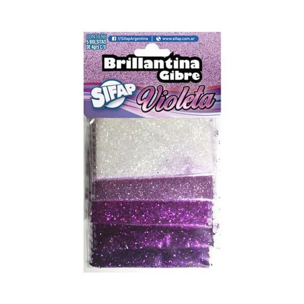 Gibre Sifap bl.x 5 sobres 4 g violeta degradee