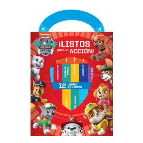Mi primera biblioteca Paw Patrol listos accion