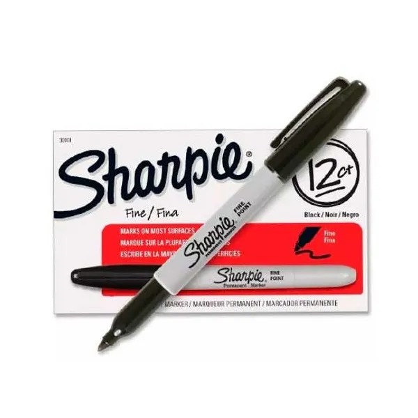 Marcador Sharpie fine perm.negro