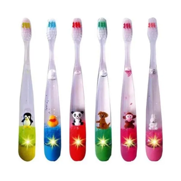 Cepillo dientes con luz figurin animales
