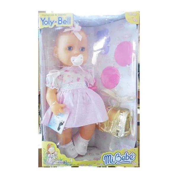 Mi bebé con carterita dorada y acces