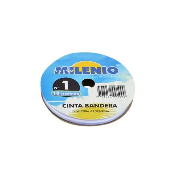 Cinta falletina argentina n.° 1 7mmx10 mts milenio