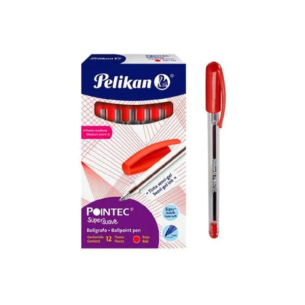Bolígrafo pointec caja x12 unidades Pelikan
