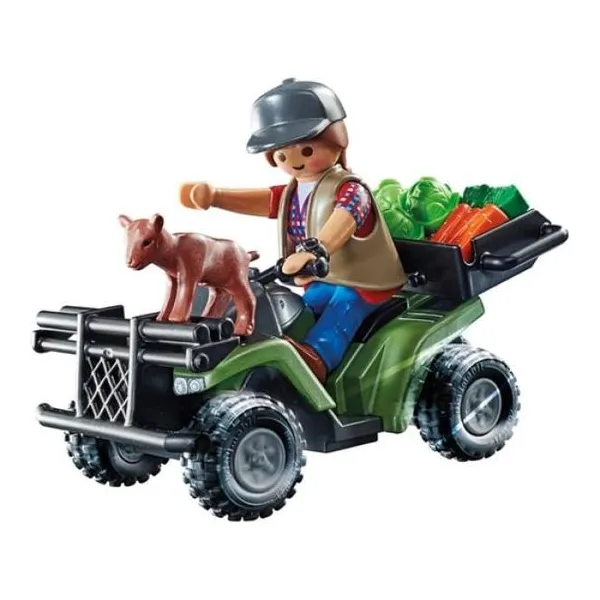 Vehiculo quad de granja