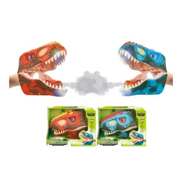 Dinosaurio marioneta con vapor surtido