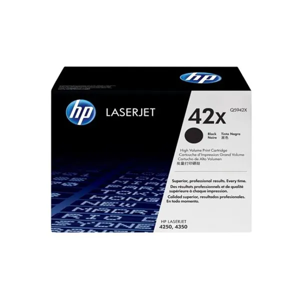 Toner HP original 42x- q5942 x para HP 4240/4250/4350