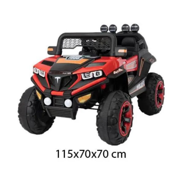 Utv deportivo a batería con luz, sonido y control remoto 12v7a