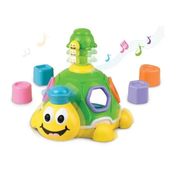 Happy kids turtle shape surprise