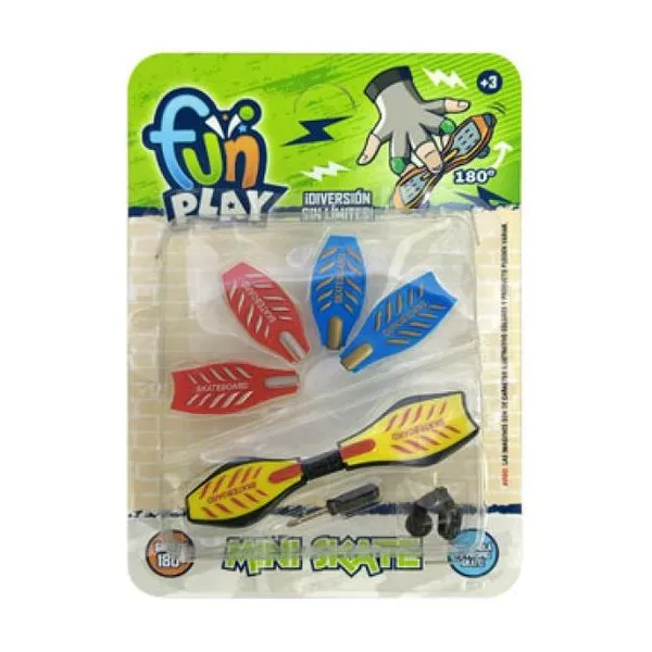 Finger skate street con accesorios fun play 19 x13 x2 cm