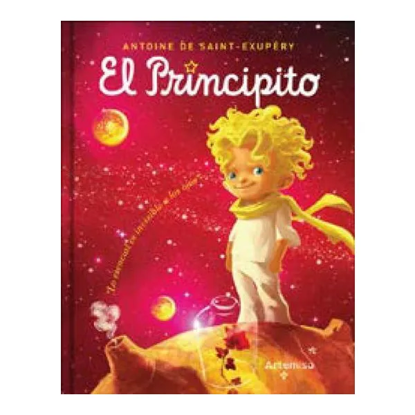 El principito tapa dura rojo