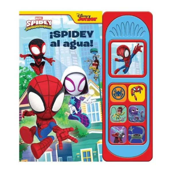 Marvel spidey al agua