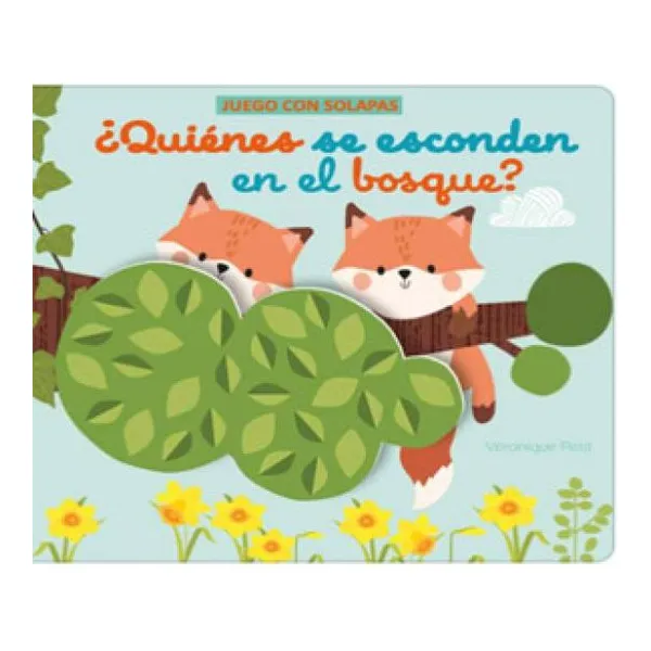Juega con solapas. ¿quiénes se esconden en el bosque?