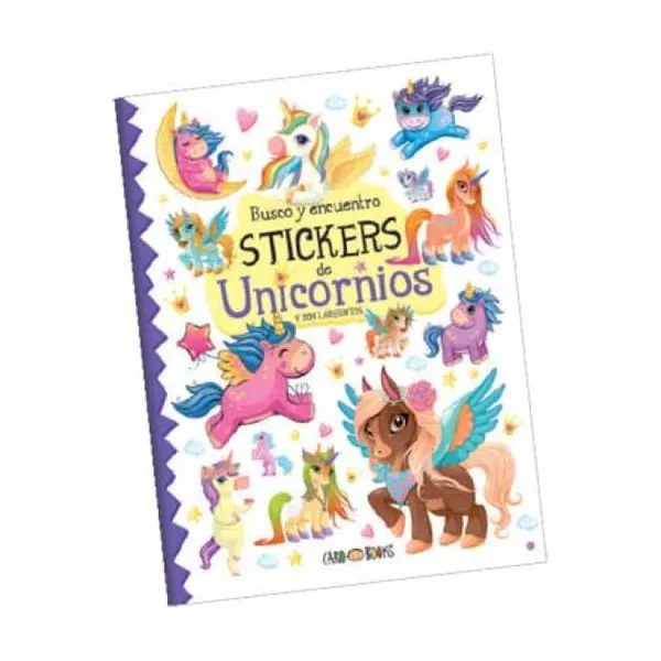 Busco y encuentro stickers de unicornios