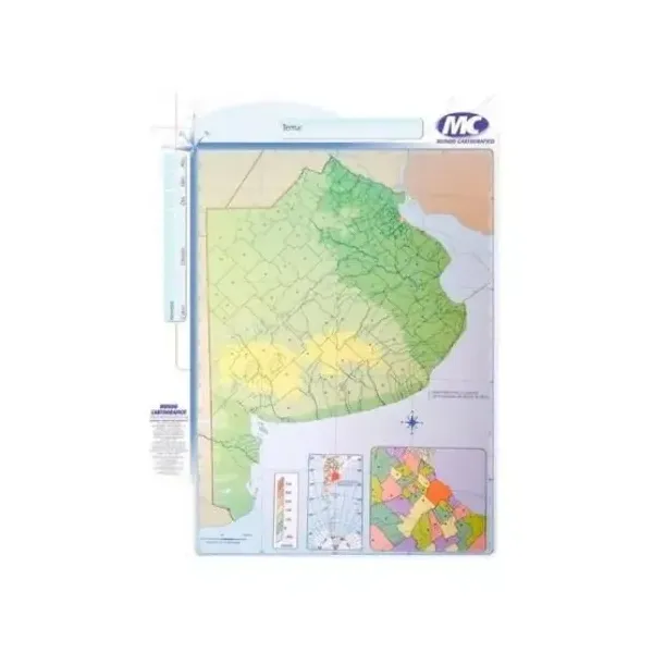 Block mapas m.c.n.° 5 pcia. buenos aires p x20 un