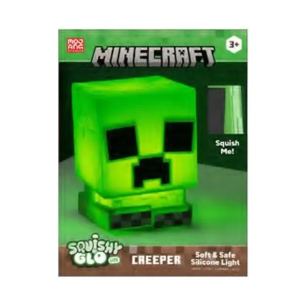 Creeper squishyglo silicone luz recargable