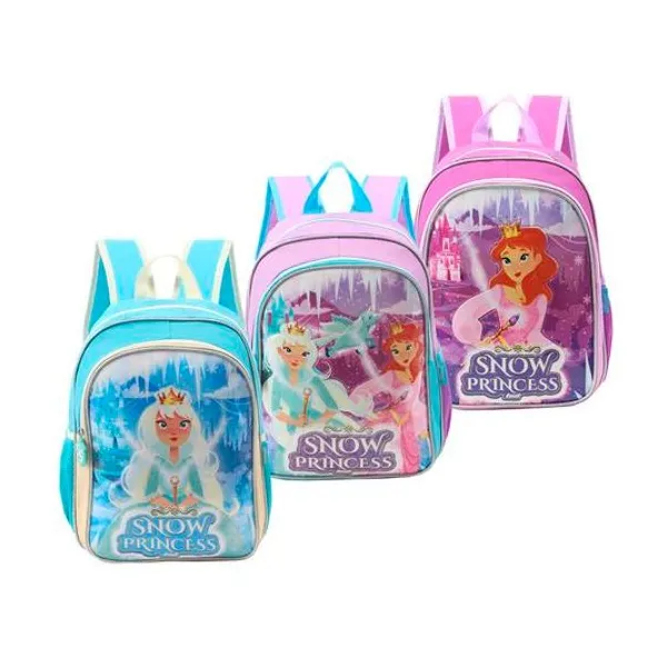 Mochila 14" espalda princesas x unidad modelos surtidos lsyd