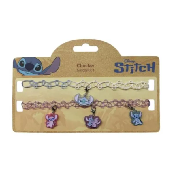 Bijouterie gargantilla lilo & Stitch