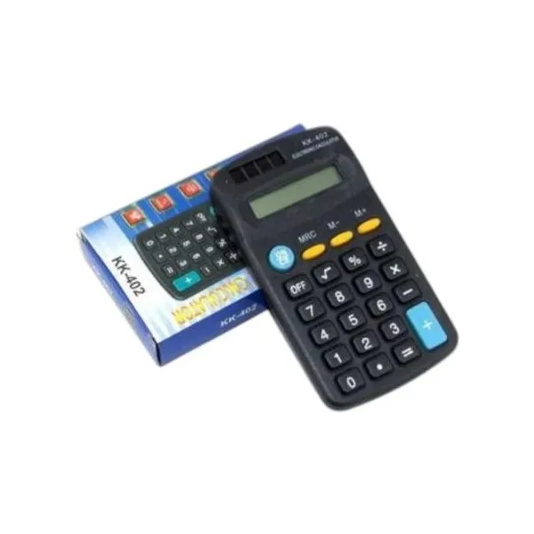 Calculadora 8 digitos 6.5x11.5 cm en caja
