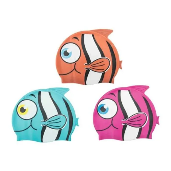 Gorrito de natación bestway pescadito 32 x11 cm