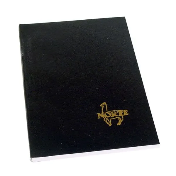 Libreta t/hule norte 10 x15,2 cmx 45/50 hjs.rayada