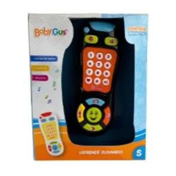 Control con luz y sonido para bebés