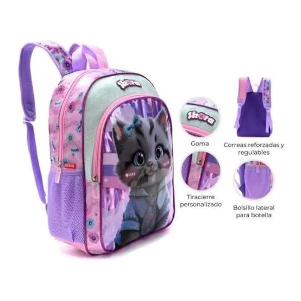 Mochila 16" think happy pets bruma