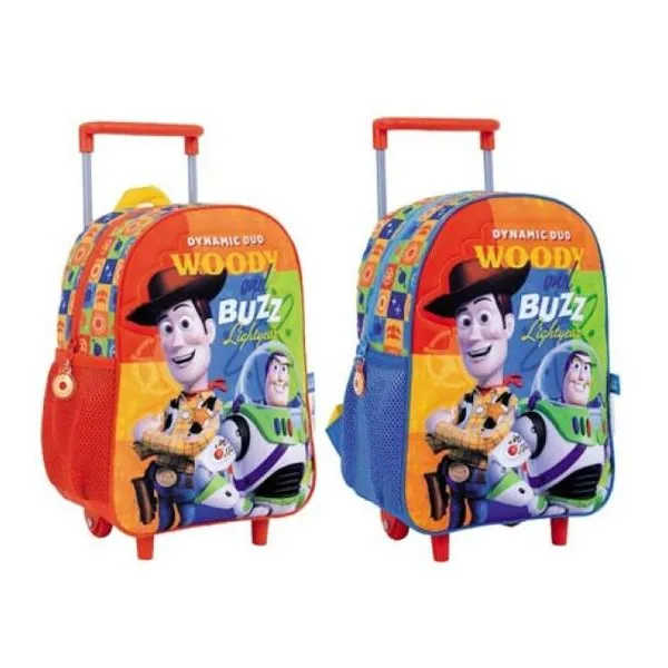 Toy story mochila 12" carro -woody & buzz- surtido